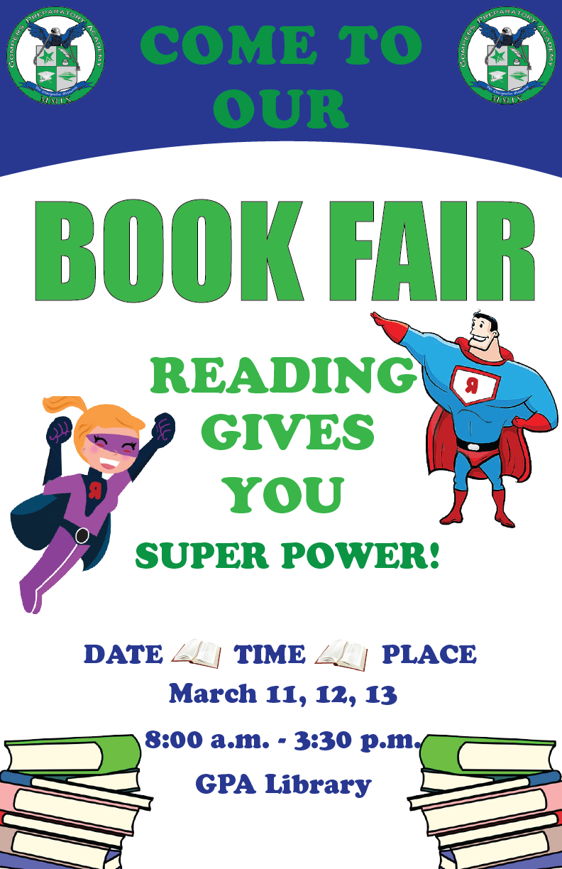 GPA Book Fair Right Around the Corner!