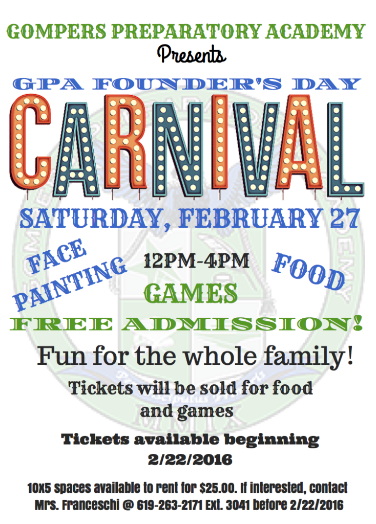 GPA Carnival Flyer (English 2)