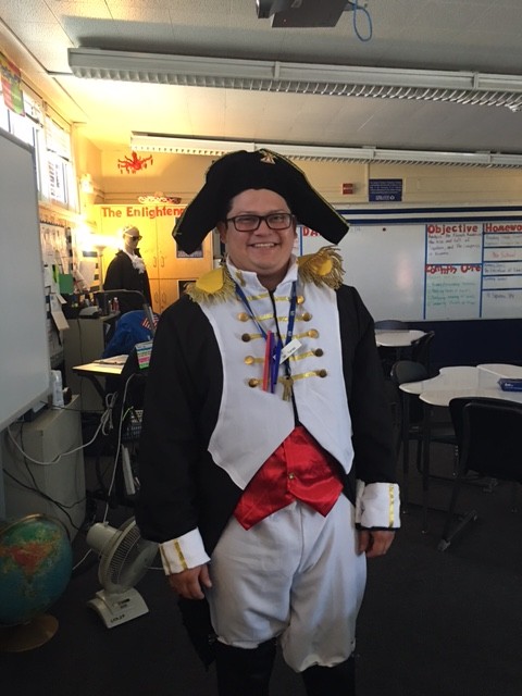 Napoleon Bonaparte Takes over 10th Grade History at GPA!