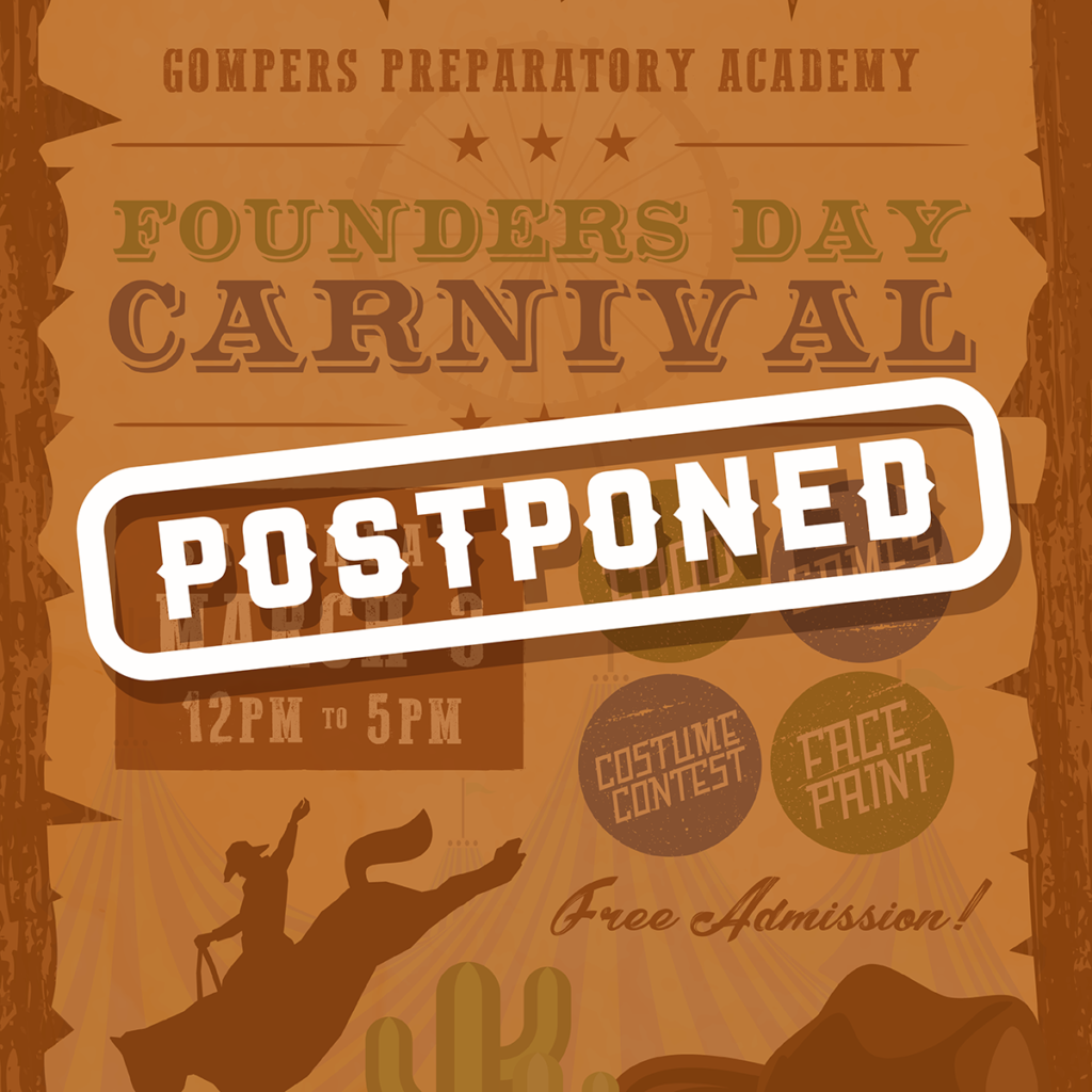 Founders Day Carnival Postponed