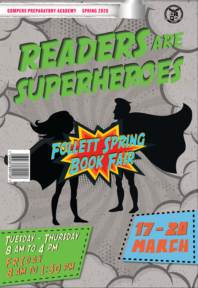 Readers Are Superheroes: Spring Book Fair