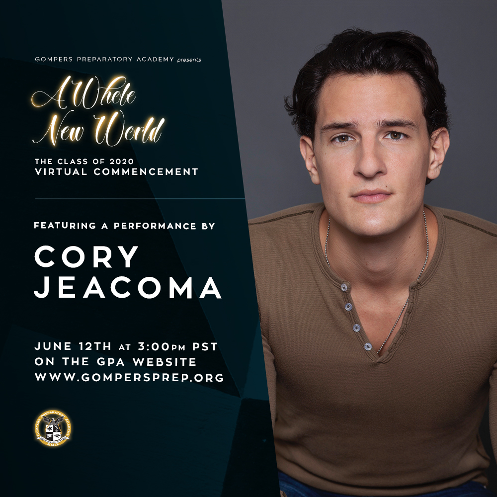 Virtual Graduation Performer: Cory Jeacoma