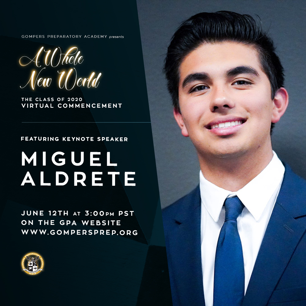 Virtual Graduation Keynote Speaker: Miguel Aldrete