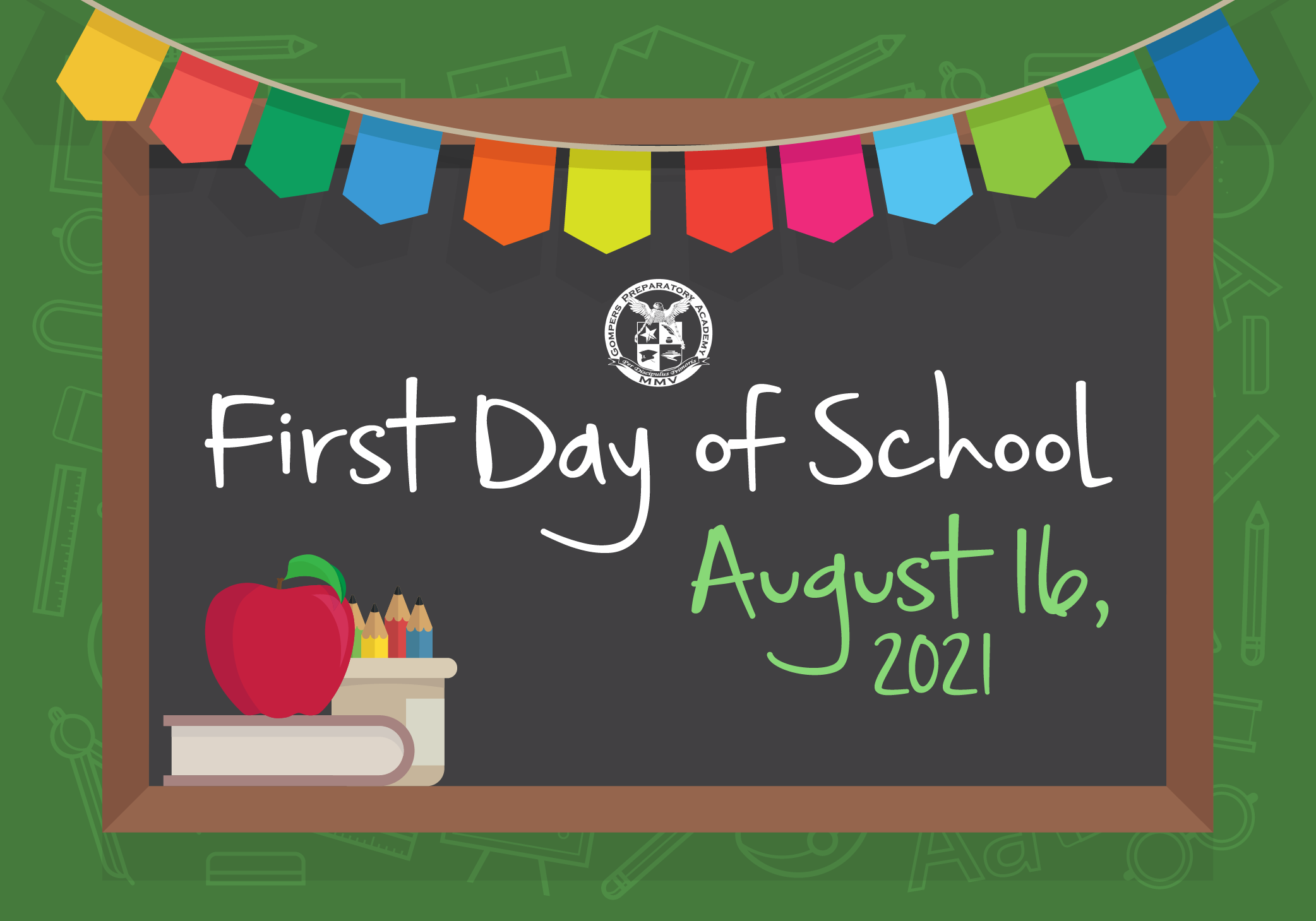 First Day of School – Gompers Preparatory Academy